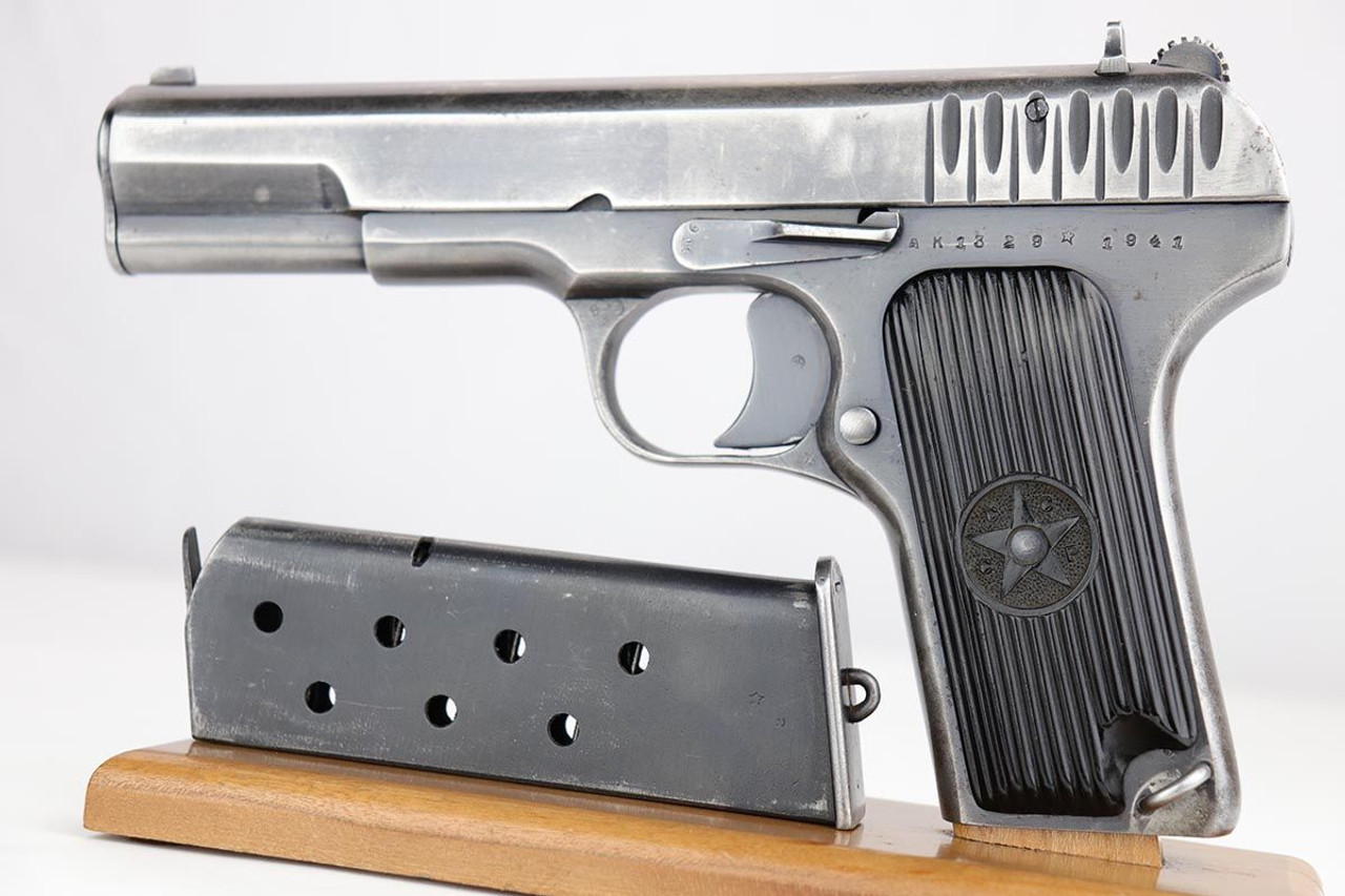 Scarce 1941 Tokarev TT33 - Matching Magazine - 1