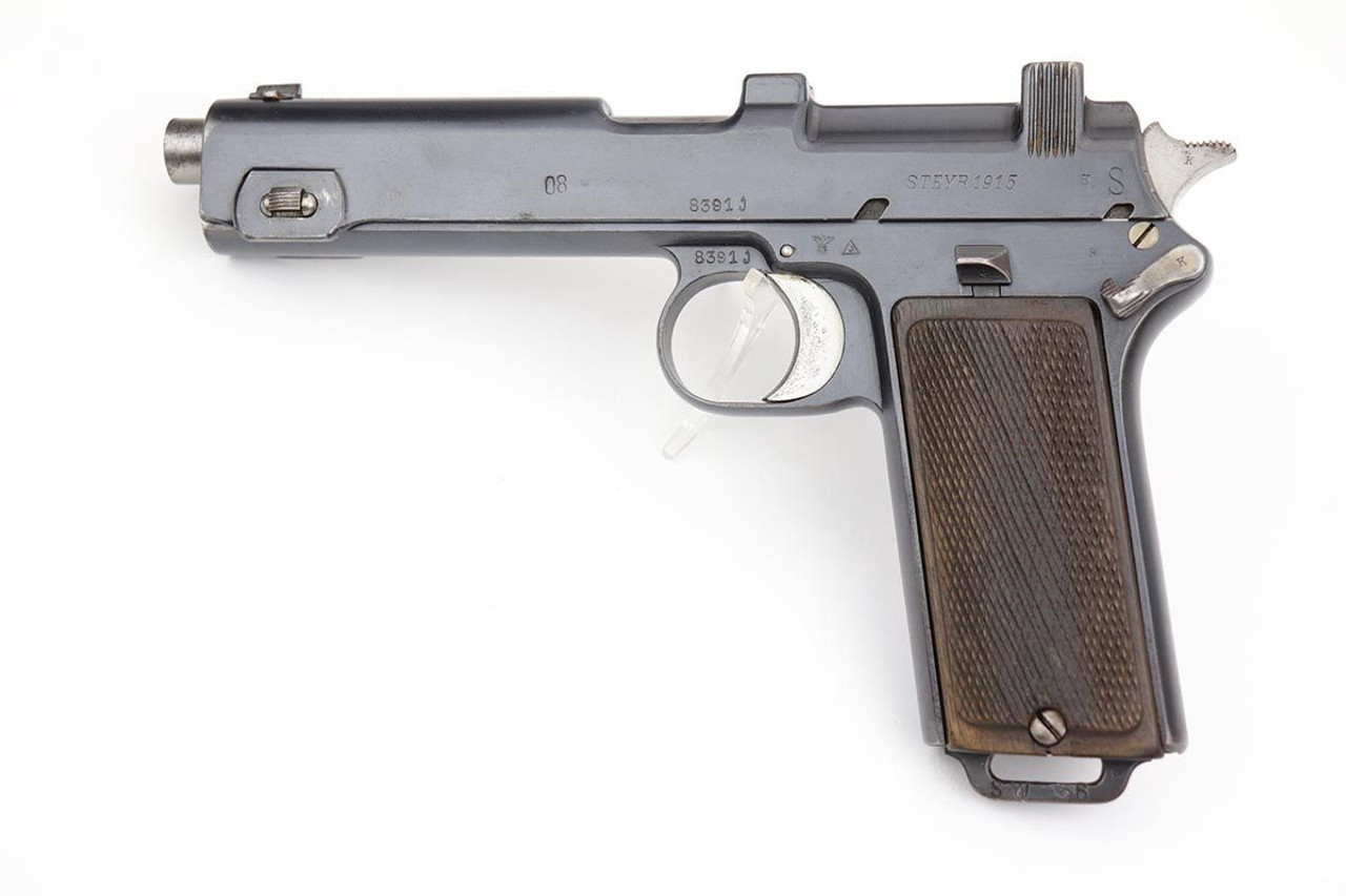 Beautiful Police Steyr Hahn M1912 - 1915 - 1