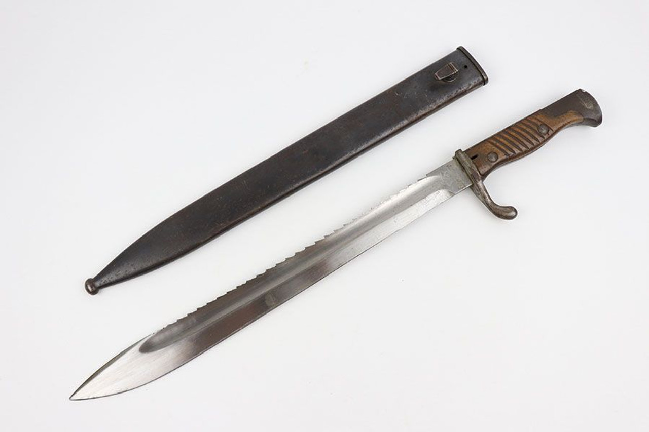 WWI Sawback Butcher Bayonet - 1
