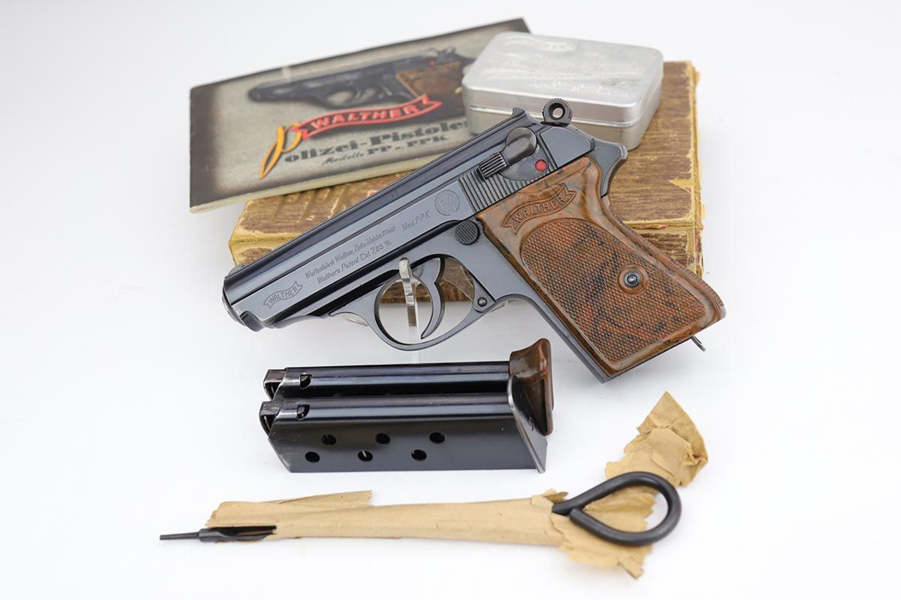 Rare, Boxed Walther PPK - RZM Marked - 1
