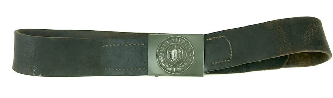 Gott Mit Uns Black Belt and Buckle - 1