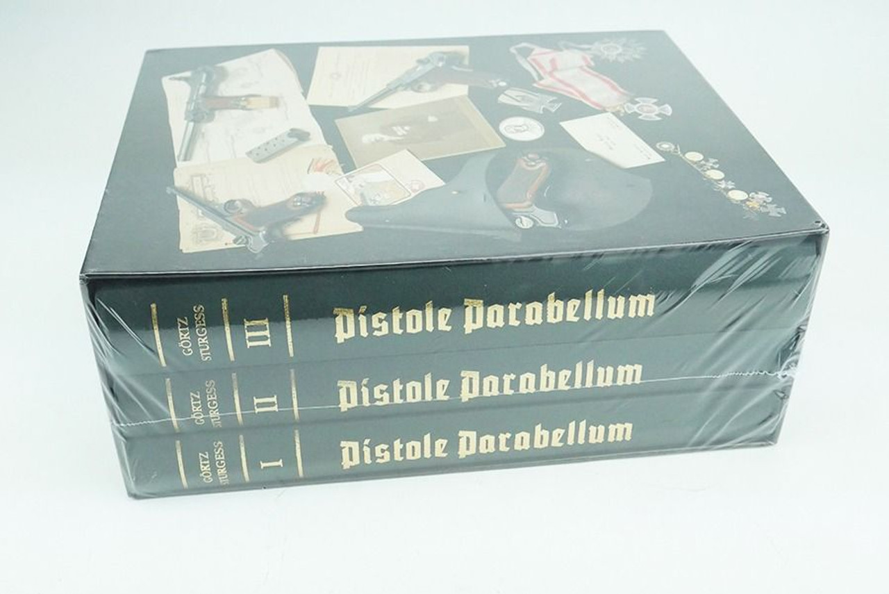 "Pistole Parabellum" Books by Gortz Sturgess - 3 Volume Set
