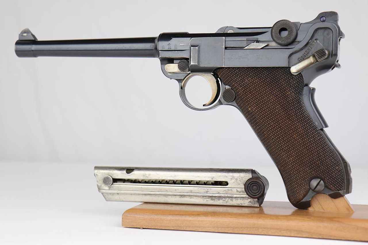 Rare DWM 1906 Navy Luger - Matching Magazine - 1