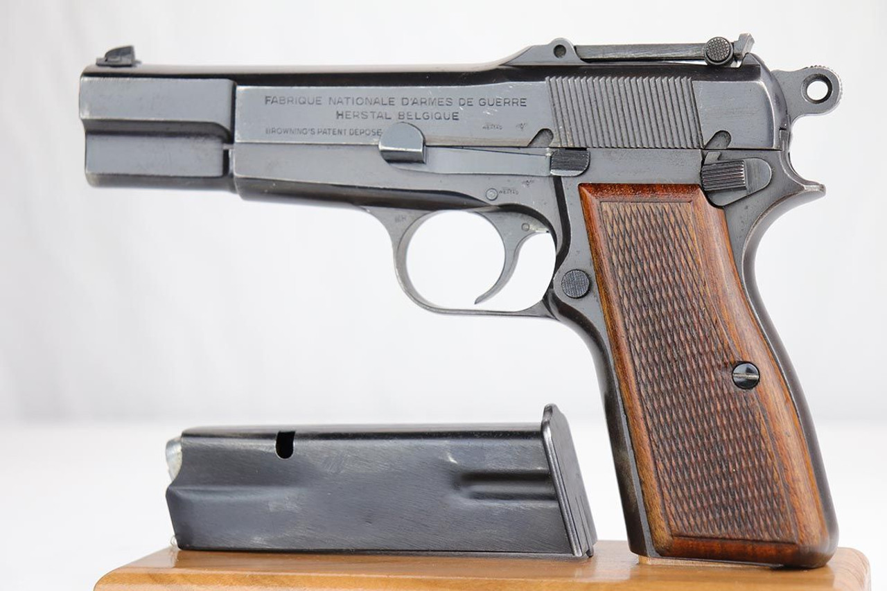 Nazi FN Browning Hi Power - Tangent Sight - 1