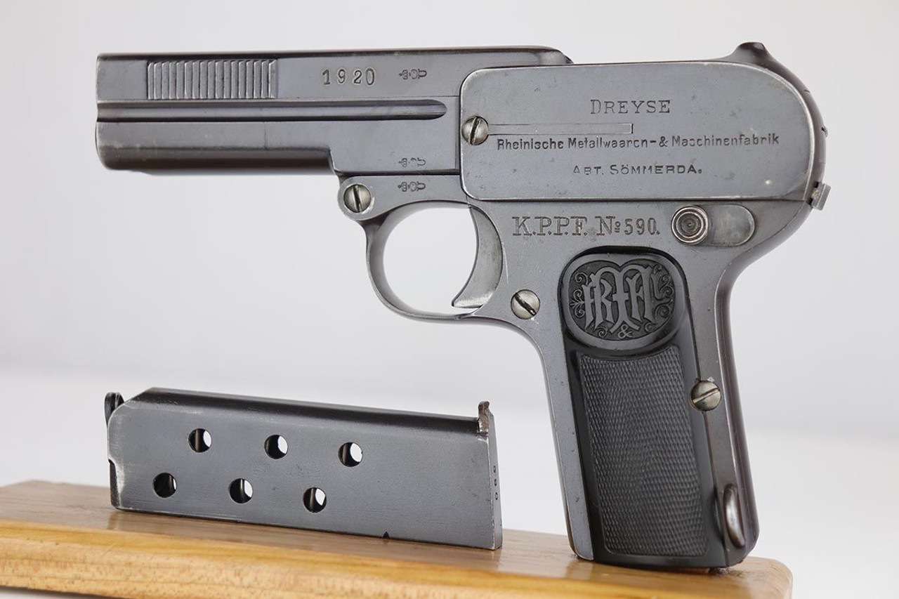 Police Dreyse Model 1907 - Matching Magazine - 1