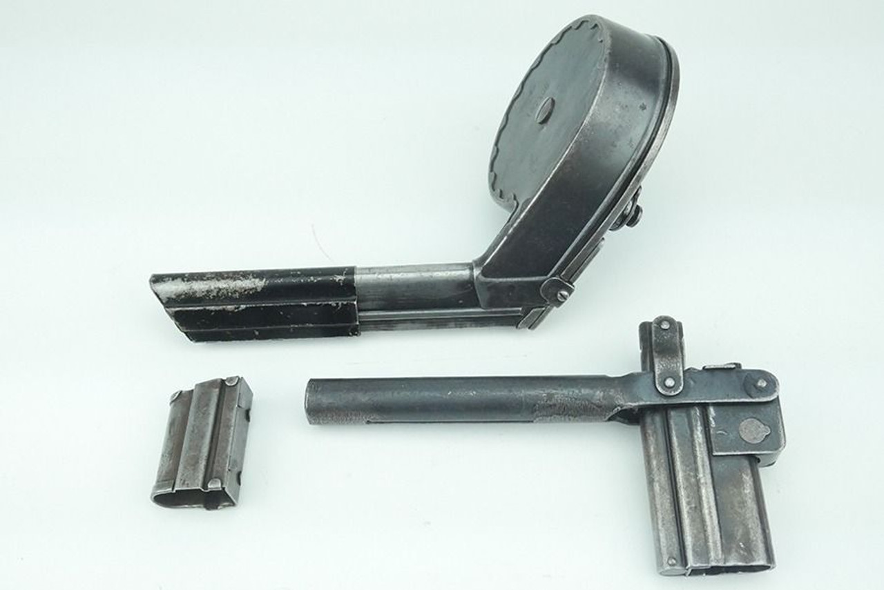 Artillery Luger Snail Drum & Loading Tool