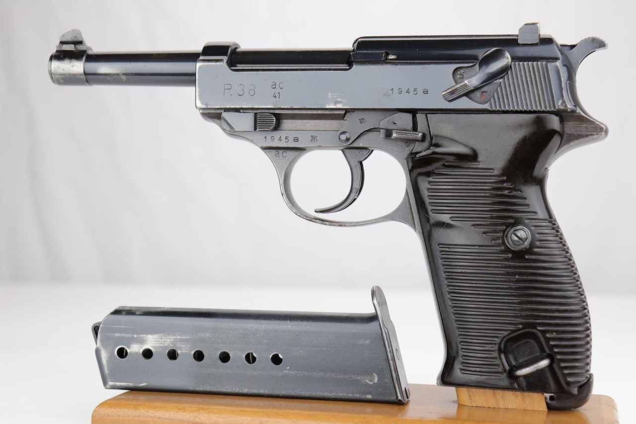 1941 Nazi Walther P.38 - Matching Magazine - 1
