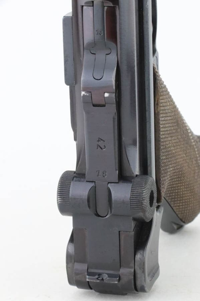 SOLD - Rare 41/42 Code Mauser Luger - Shooter Grade