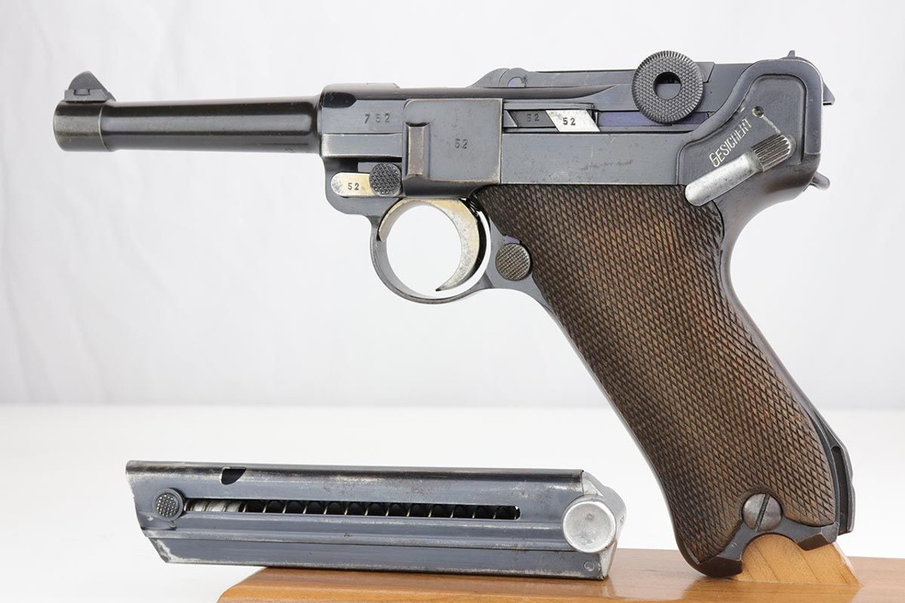 1936 Mauser Luger - Matching Magazine - 1