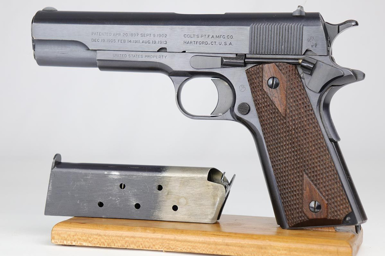Exquisite Army Colt M1911 - 1918 Mfg - 1