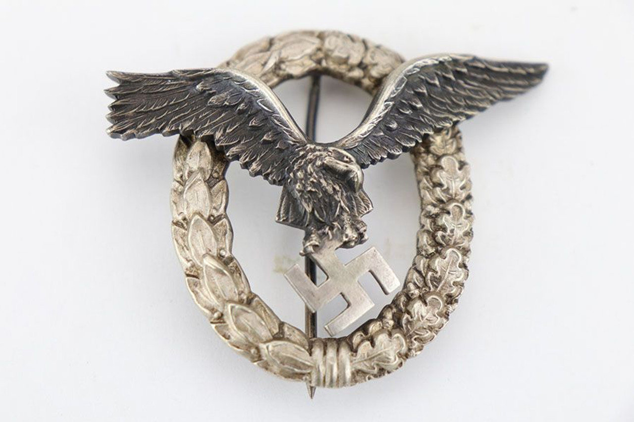 Luftwaffe Pilot's Badge - J3 WW2 - 1