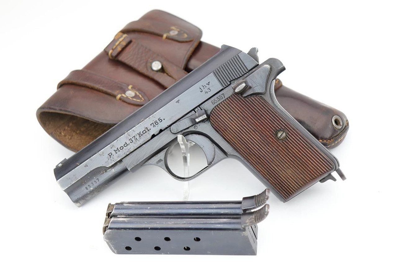 Nazi Femaru Model 37 Rig - Two Matching Magazines - 1