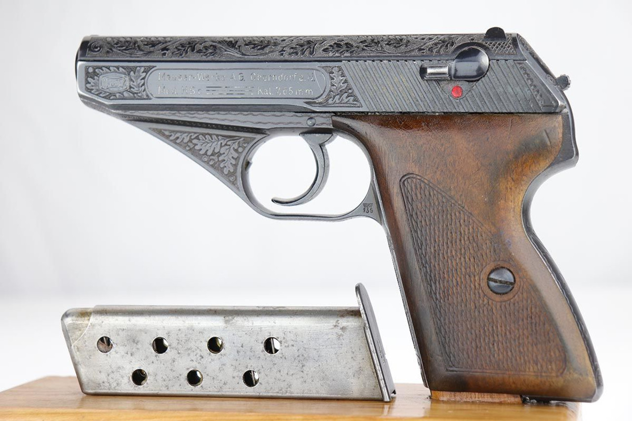 Unique, Engraved Nazi Mauser HSc - 1