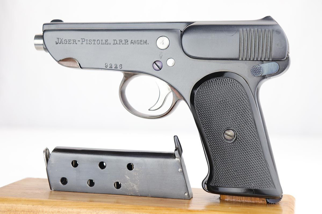 Rare Jager Pistol - Matching Magazine - 1