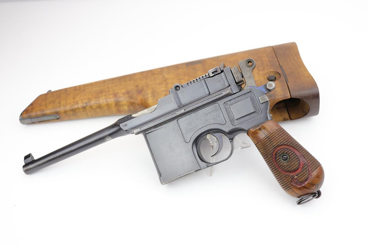 Mauser C96 Broomhandle - Red 9 - Matching Stock - 1