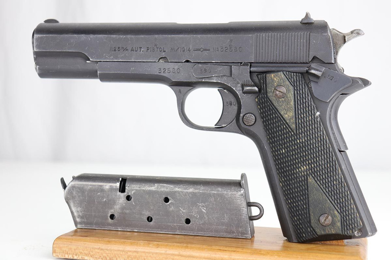Rare, Late Kongsberg Colt M1914 - 1947 Mfg - 1