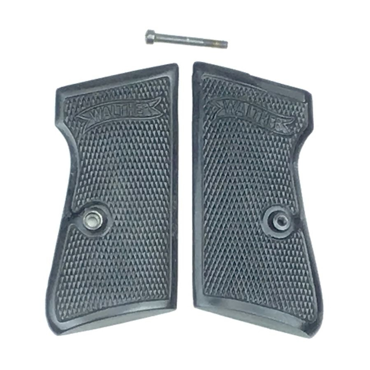 WWII Walther PP Weighted Grips & Screw - 1