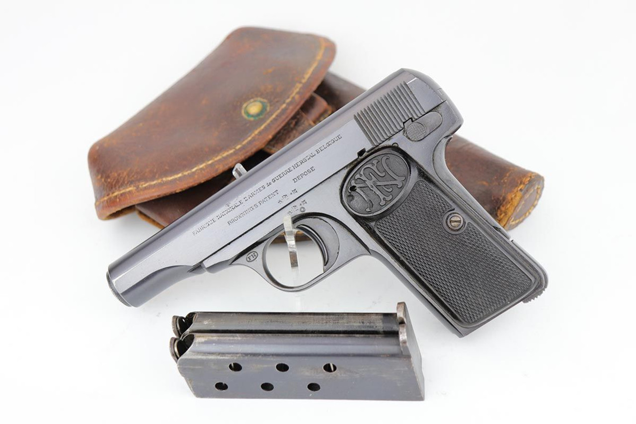 Rare Japanese FN 1910 Browning - Capture Document - 1