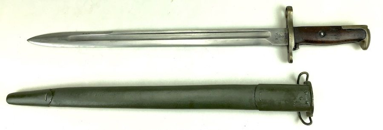 US WWI M1905 RIA 1918 Bayonet & Scabbard - 1