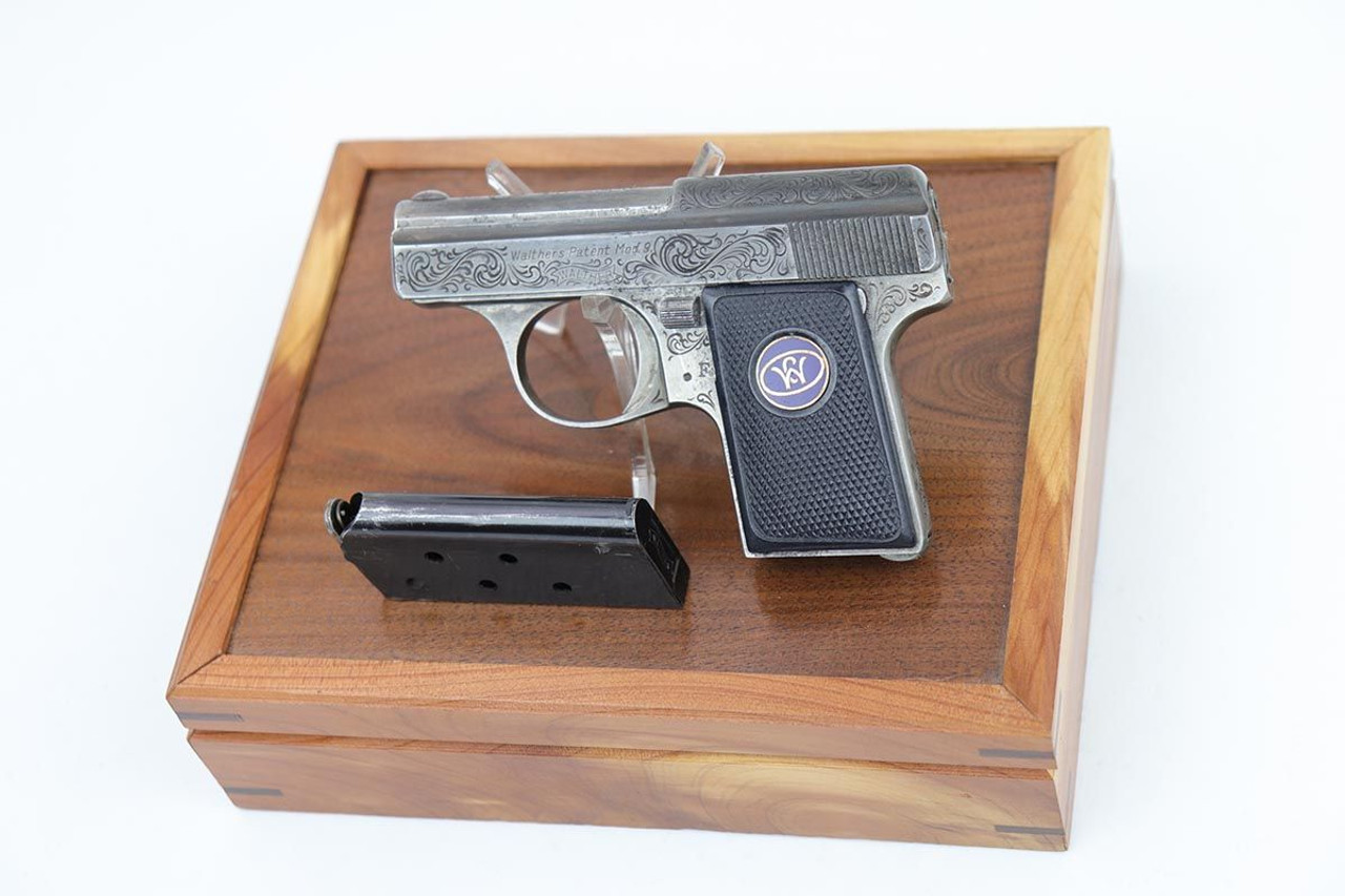 Engraved Walther Model 9 & Custom Case - 1
