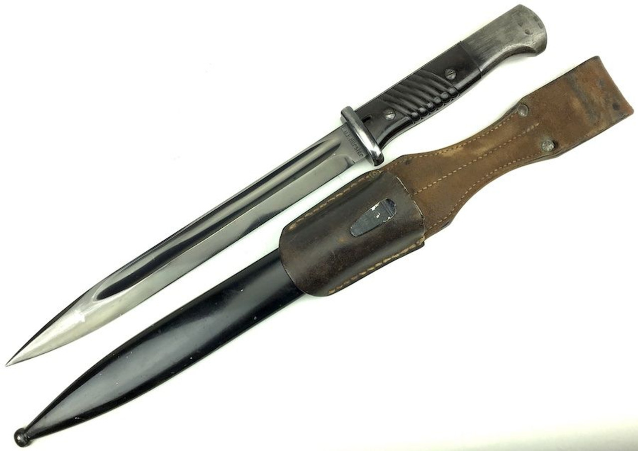 1938 K98 Bayonet - Scabbard & Frog - Matching - 1