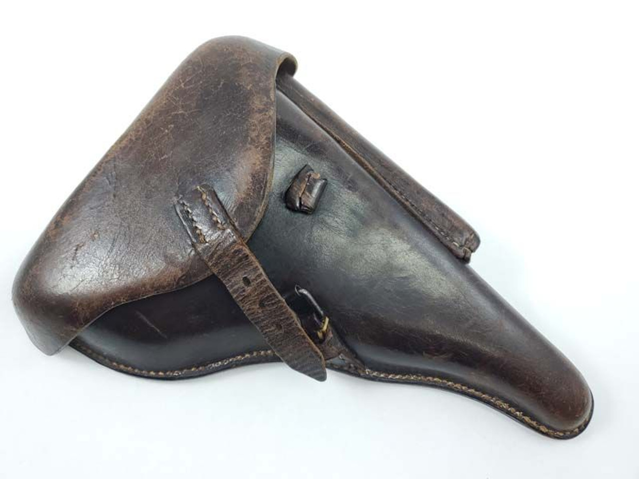 1940 Luger Holster - Brown Leather - 1