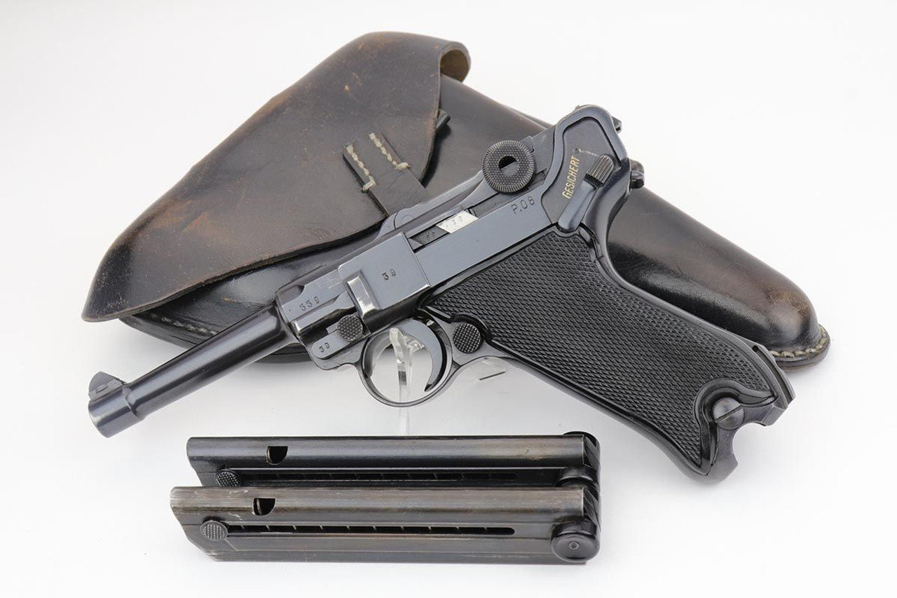 Black Widow Mauser Luger Rig - 1942 Mfg - 1