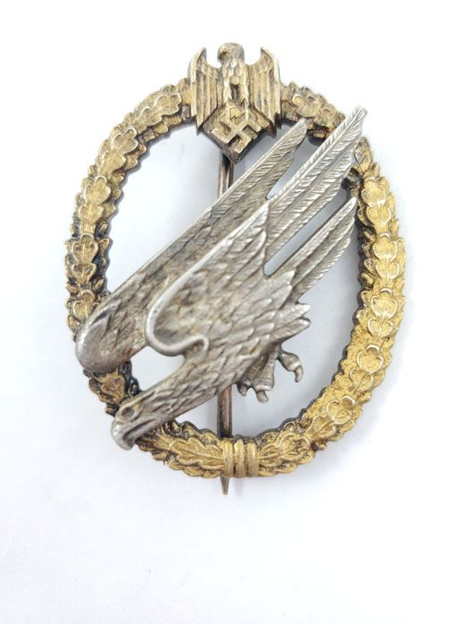 Nazi Army Paratrooper Badge: Fallschirmjager - 1