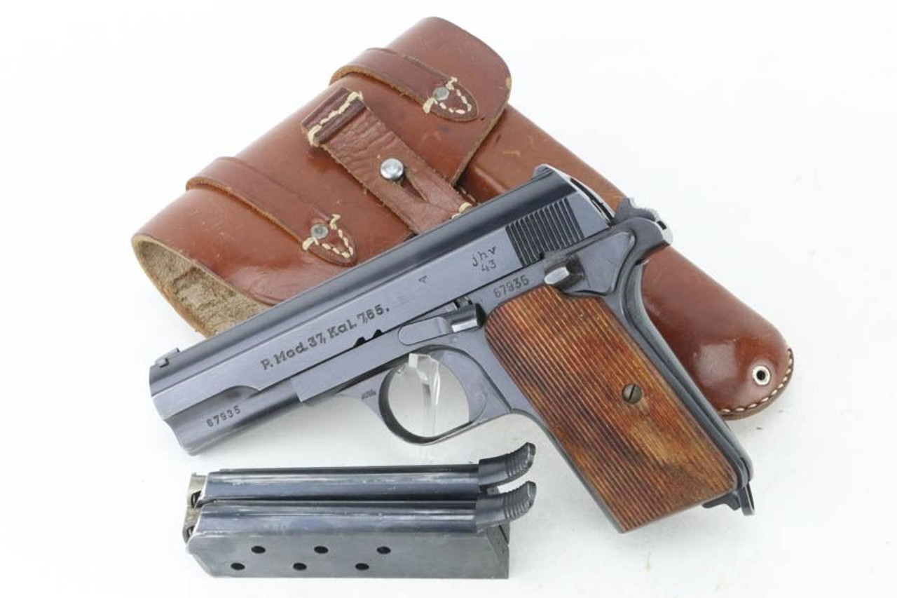 Mint 1943 Femaru M37 Rig - Two Matching Magazines