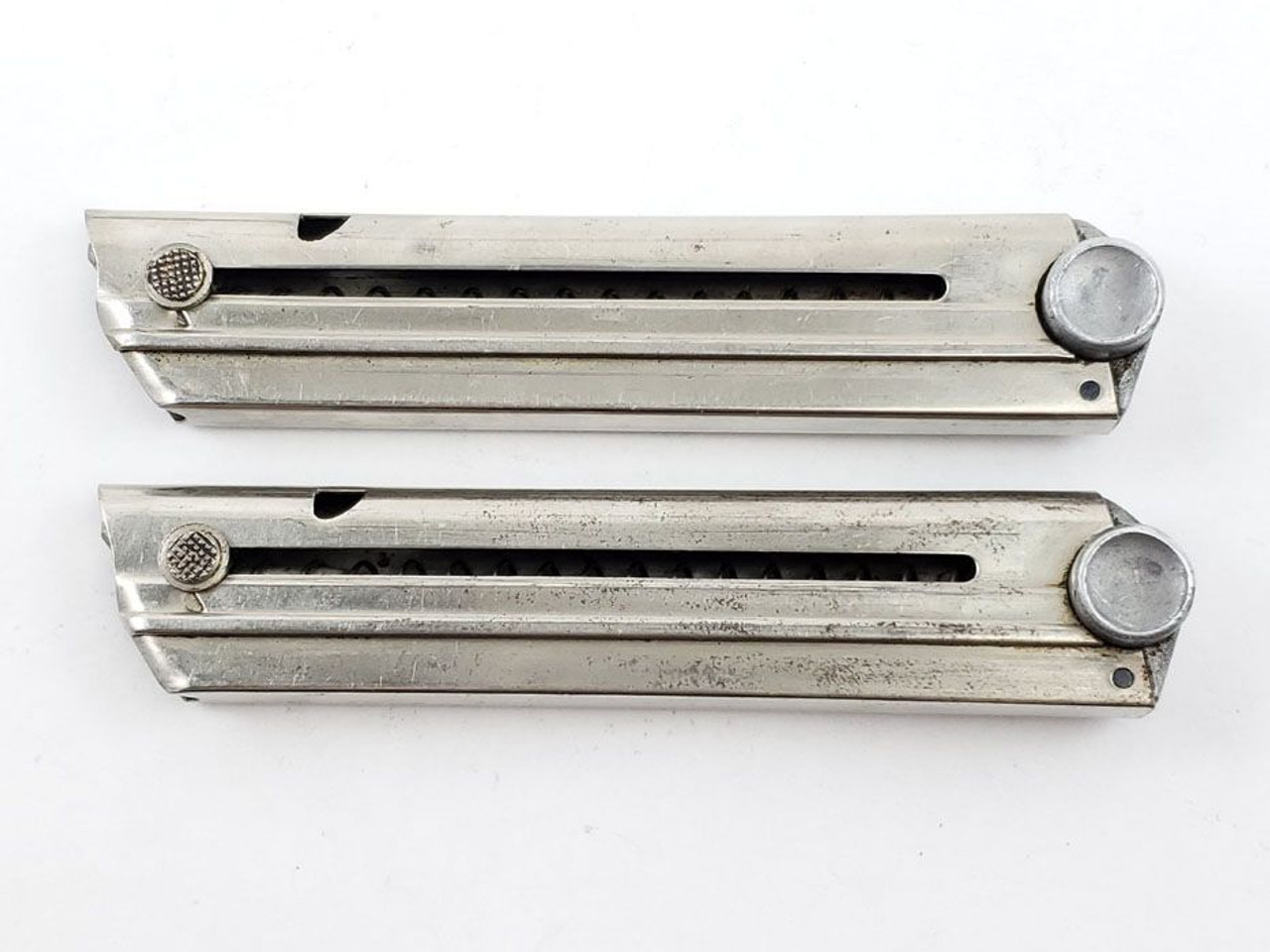 Matching Numbered Droop E/63 Luger Magazines - 1