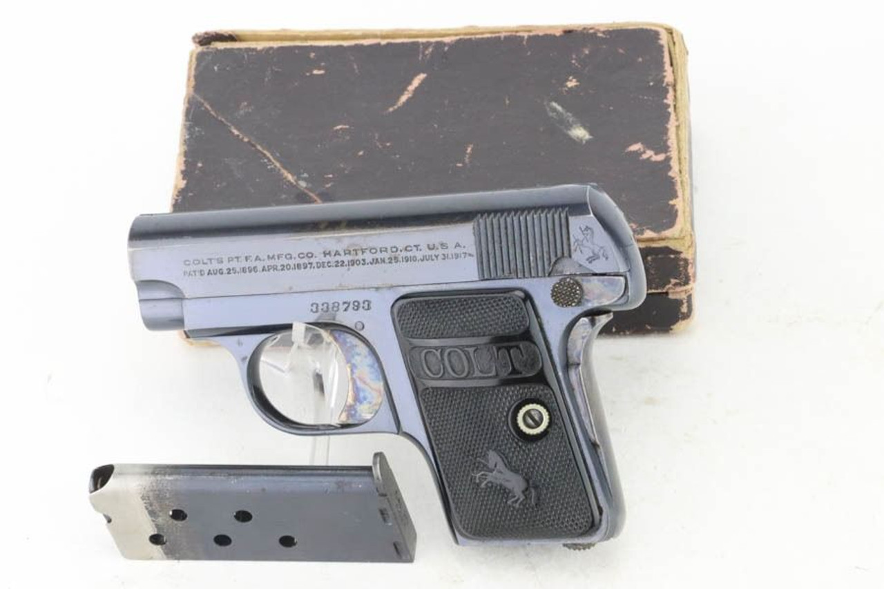Excellent, Boxed Colt M1908 Vest Pocket - 1924 Mfg
