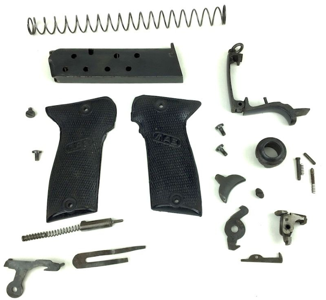 French MAB Model 'D' Magazine, Grips and Parts - 1