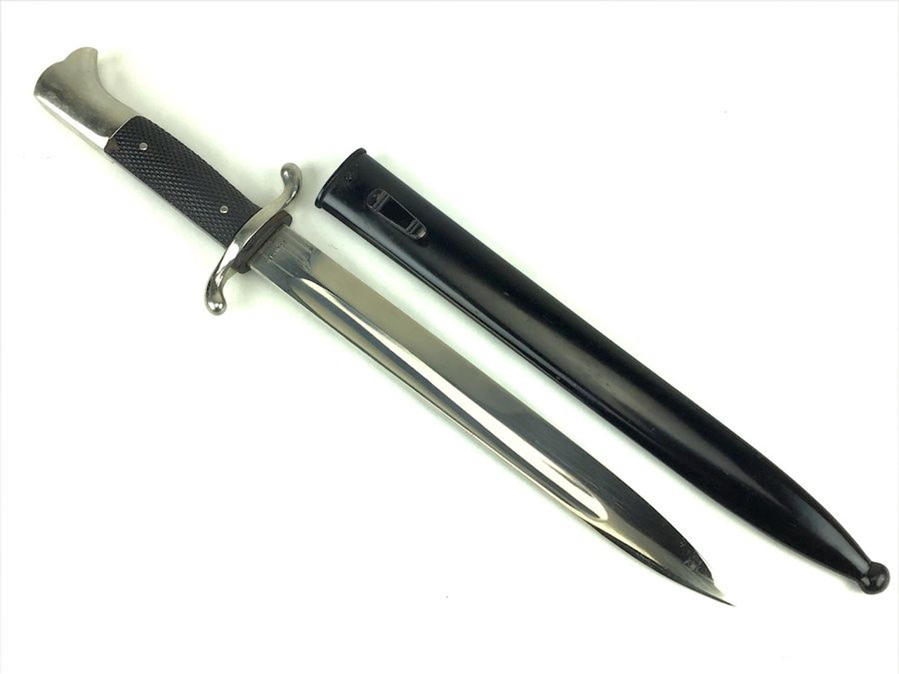 WW2 German Fireman's Dress Bayonet & Scabbard - 1