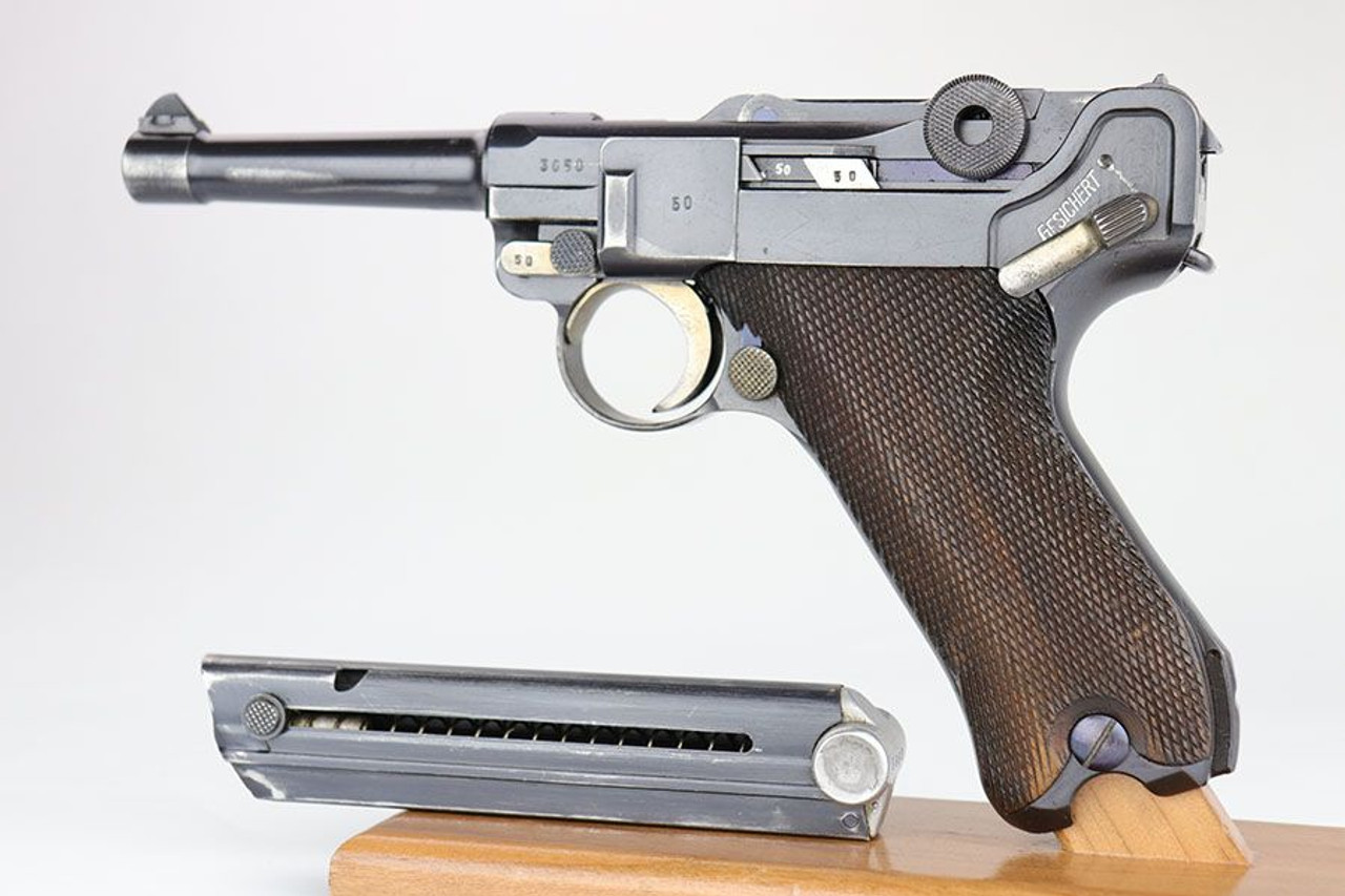 First Variation 1937 Mauser Luger - Matching Magazine - 1