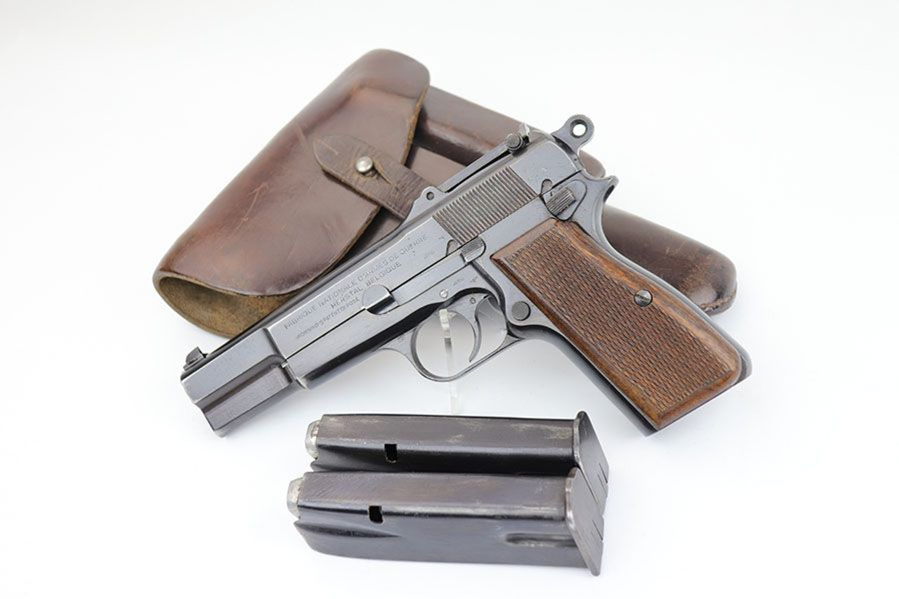 Beautiful FN Browning High Power Rig - Early Tangent Sight - 1