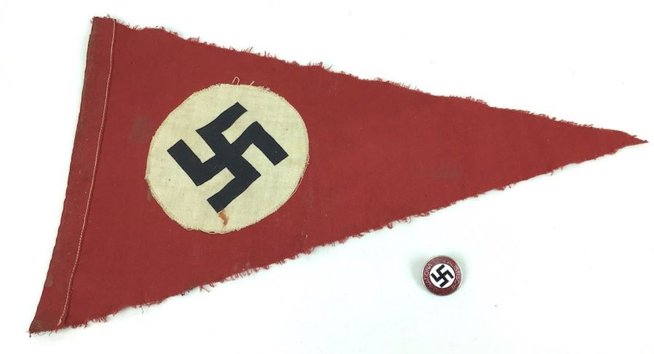 NSDAP Pennant & Pin - 1