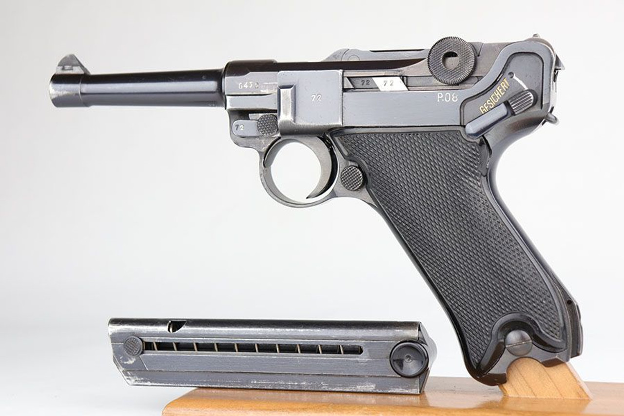 Excellent Black Widow Mauser Luger - 1