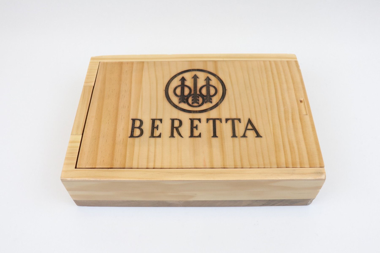 Beautiful Wooden Presentation Case - Beretta Model 85ES 