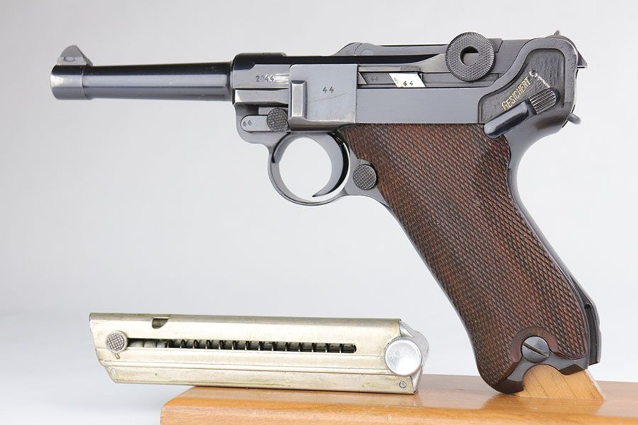 Terrific 1937 Mauser Luger - Matching Magazine - 1