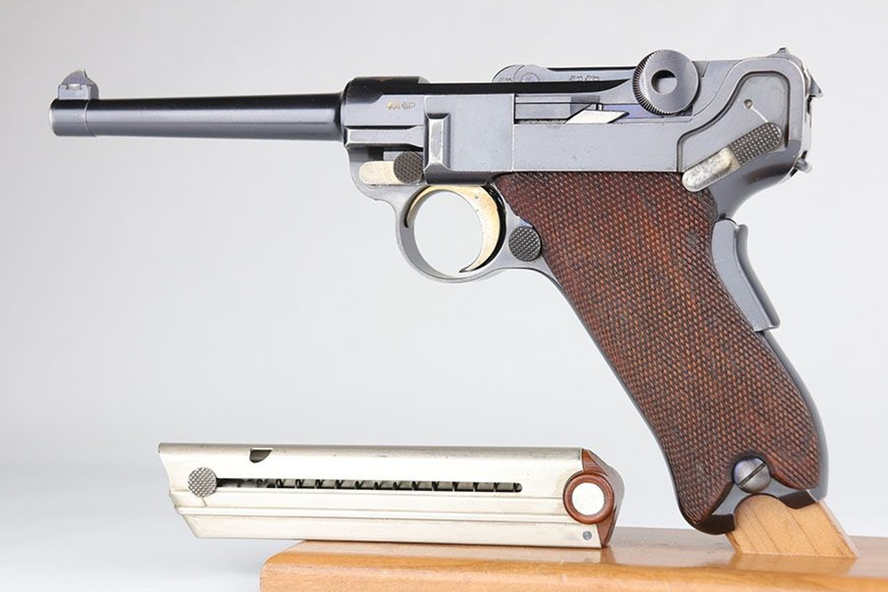 Swiss DWM Model 1900 Luger - Early 3 Digit Serial, Unrelieved Frame - 1