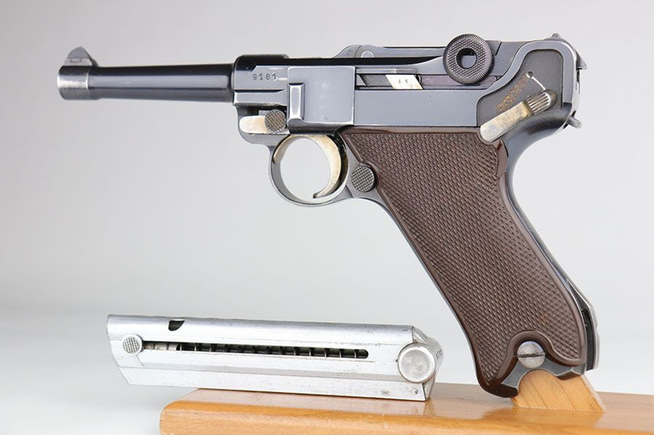Rare 1937 Krieghoff Luger - Matching Magazine - 1