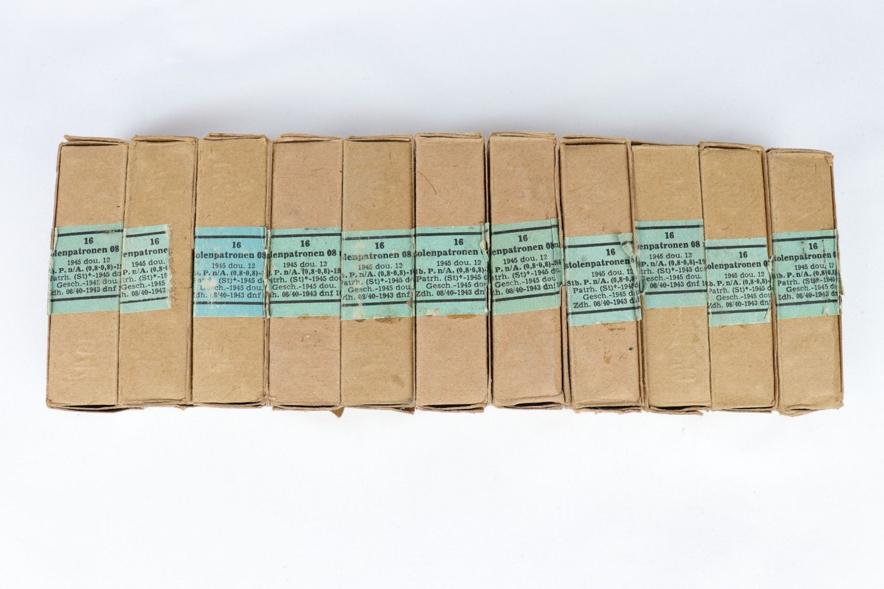WW2 German 9mm Luger Ammo -1945 - 1