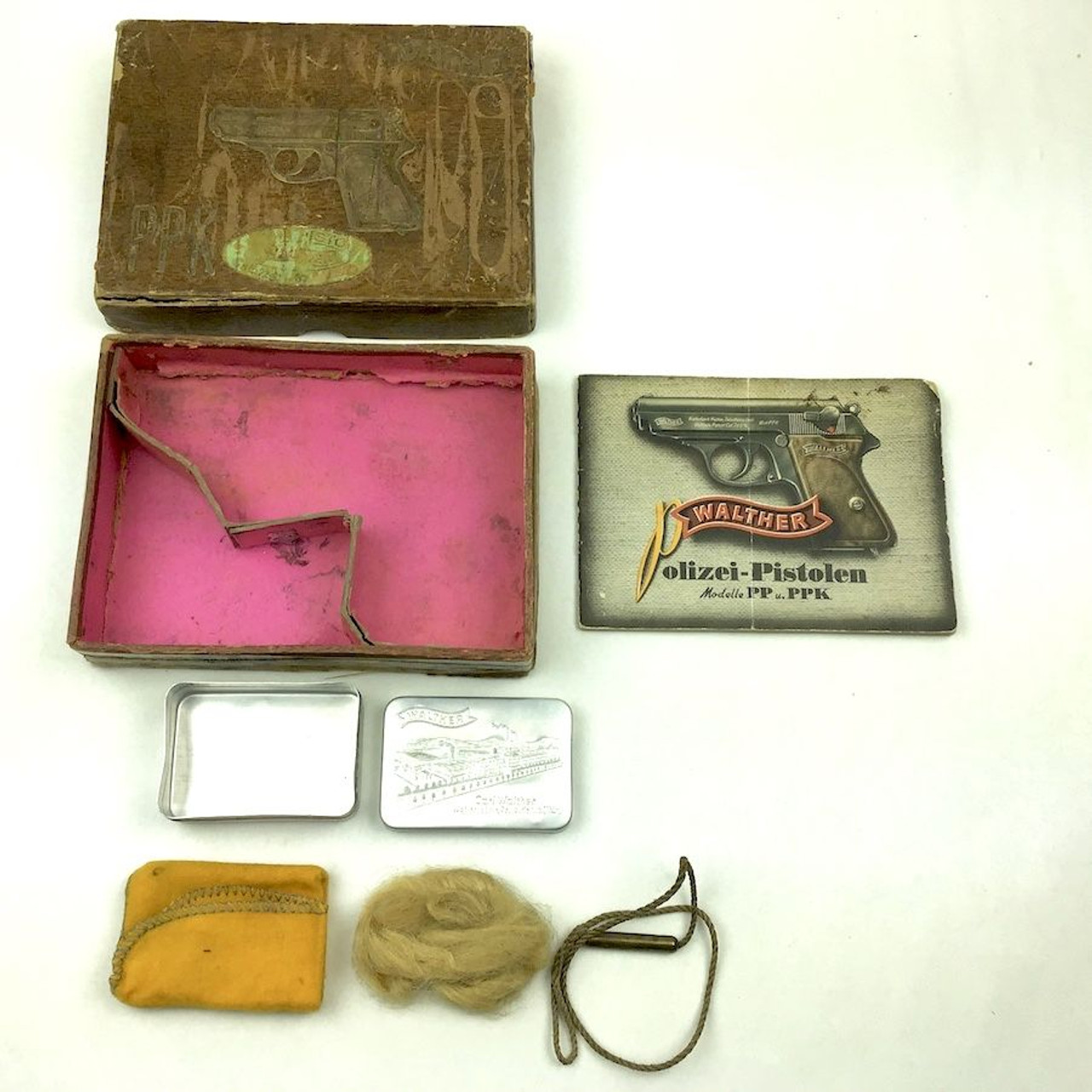Early WWII PPK Box with Extras - 1