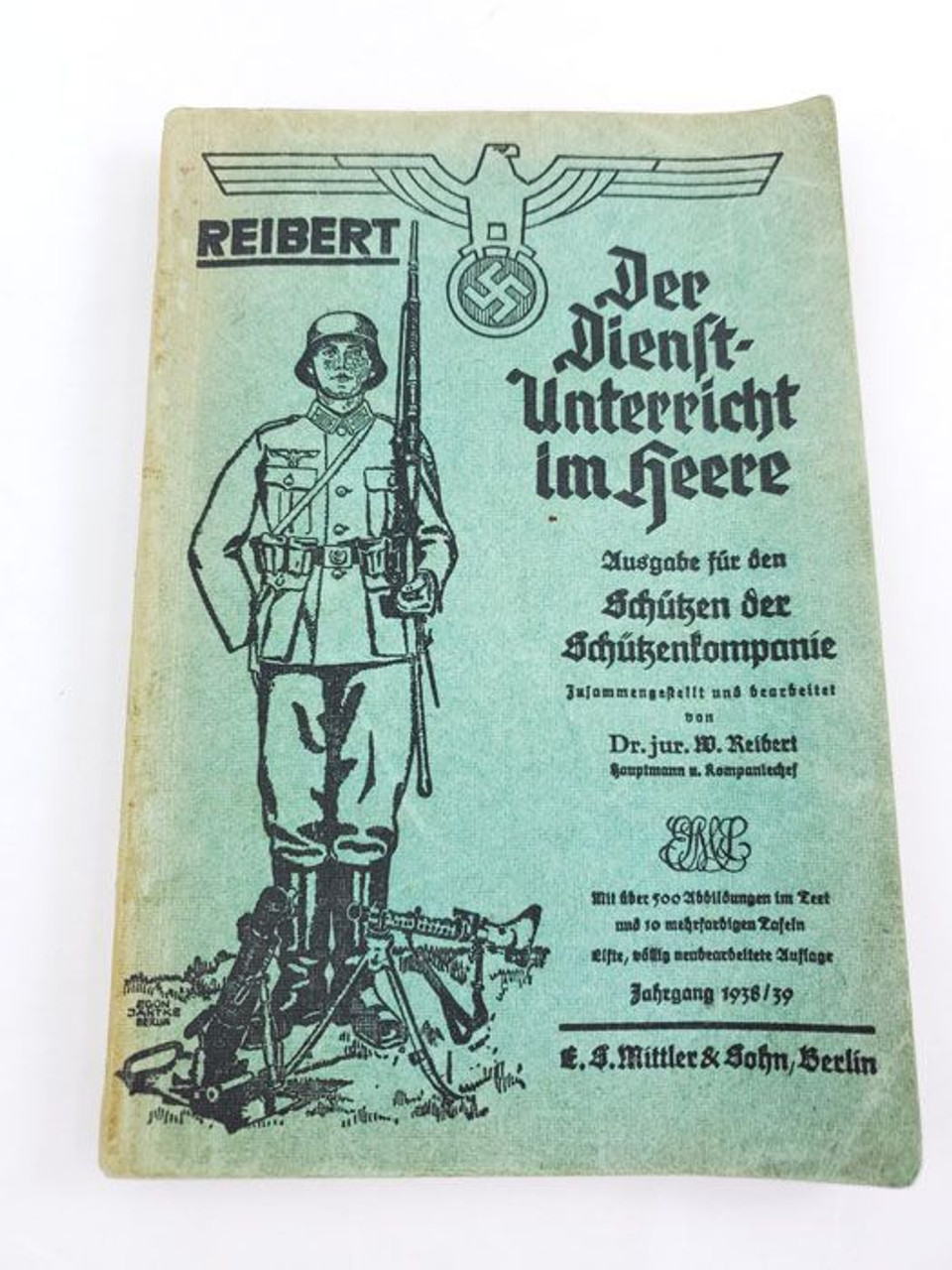 1938/39 Nazi Army Instruction Book - 1