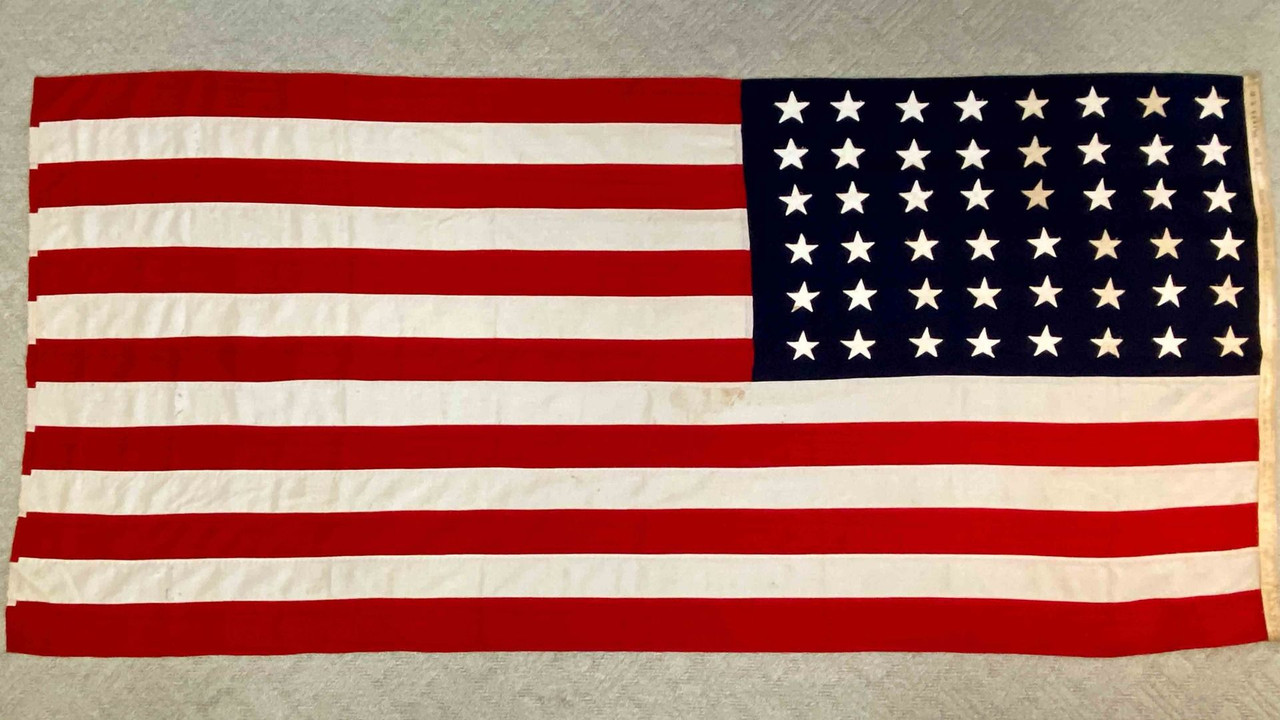 US Ensign No. 7 Mare Island Flag - 1942 - 1