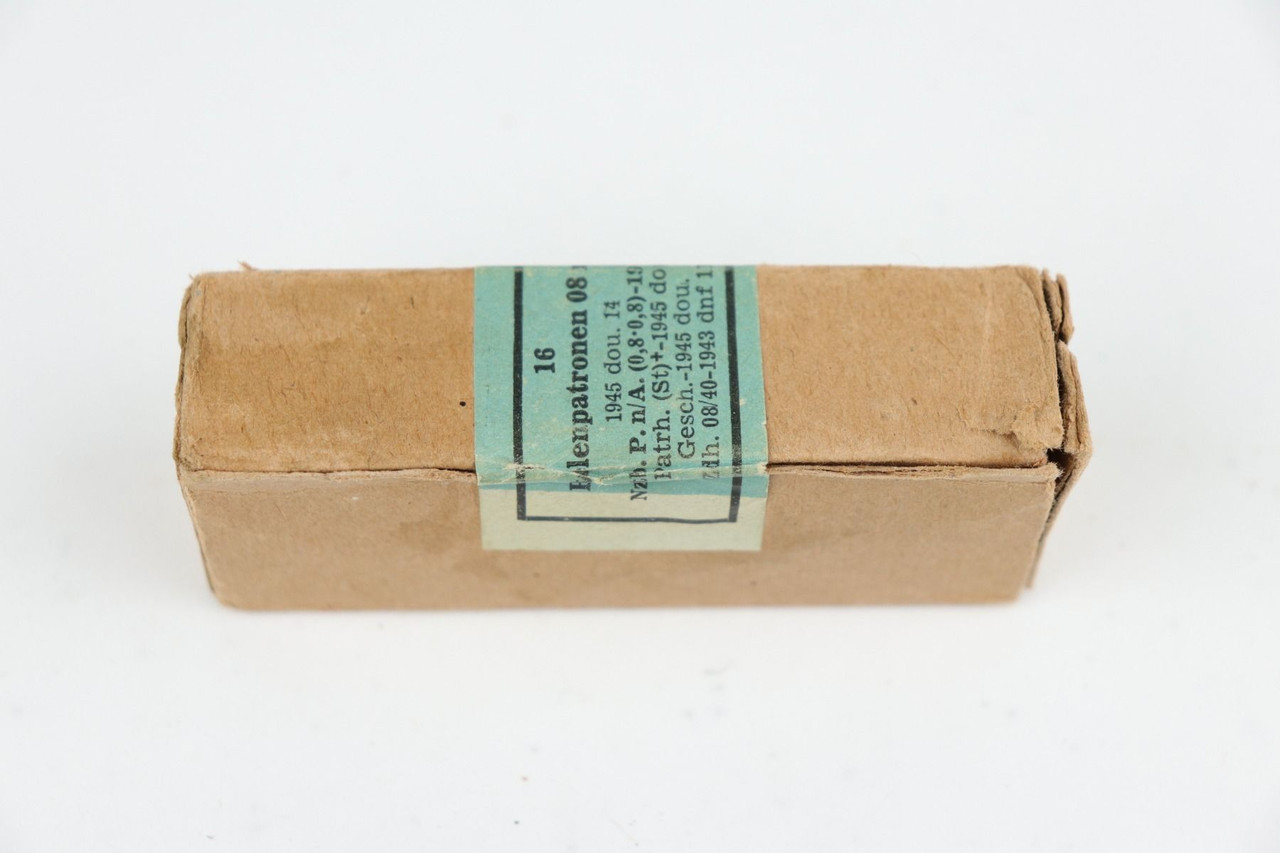 9mm German Pistol Ammo - 1945 - 1