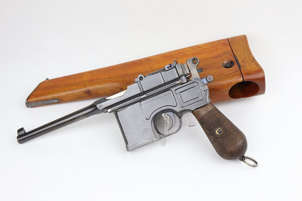 Mauser C96 Broomhandle Rig - Matching Stock - 1