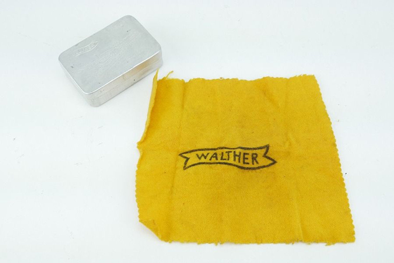 WW2 Walther Tin - Factory Motif