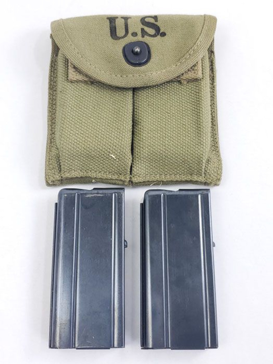 U.S. M1 Carbine Magazines & Pouch - 1