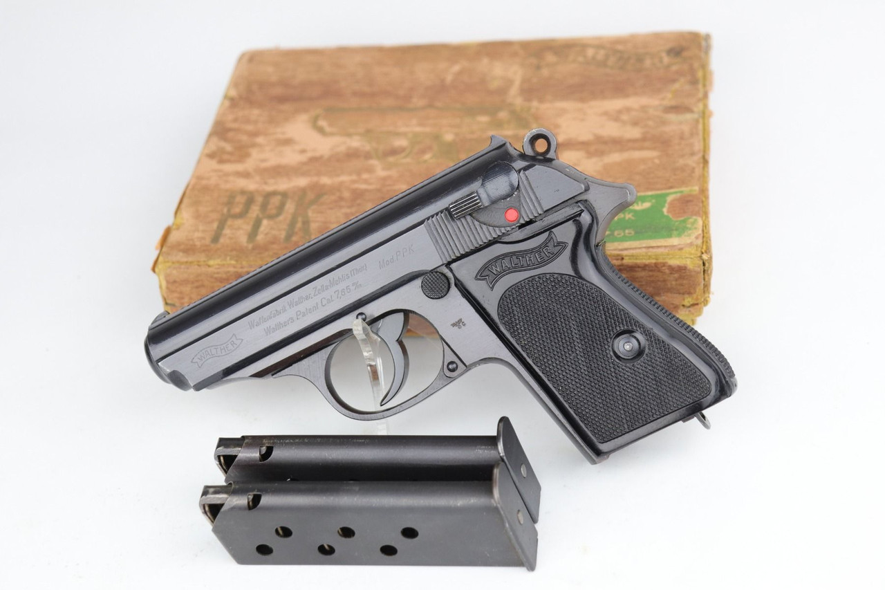 Rare, Minty Police Walther PPK - Matching Box - 1